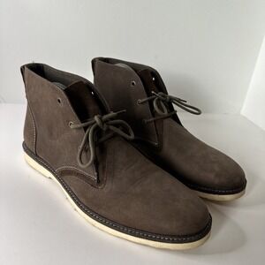 Crevo Memory Foam Cray 200 Low Chukka Boot Brown Men's Size 10.5 VERY GOOD